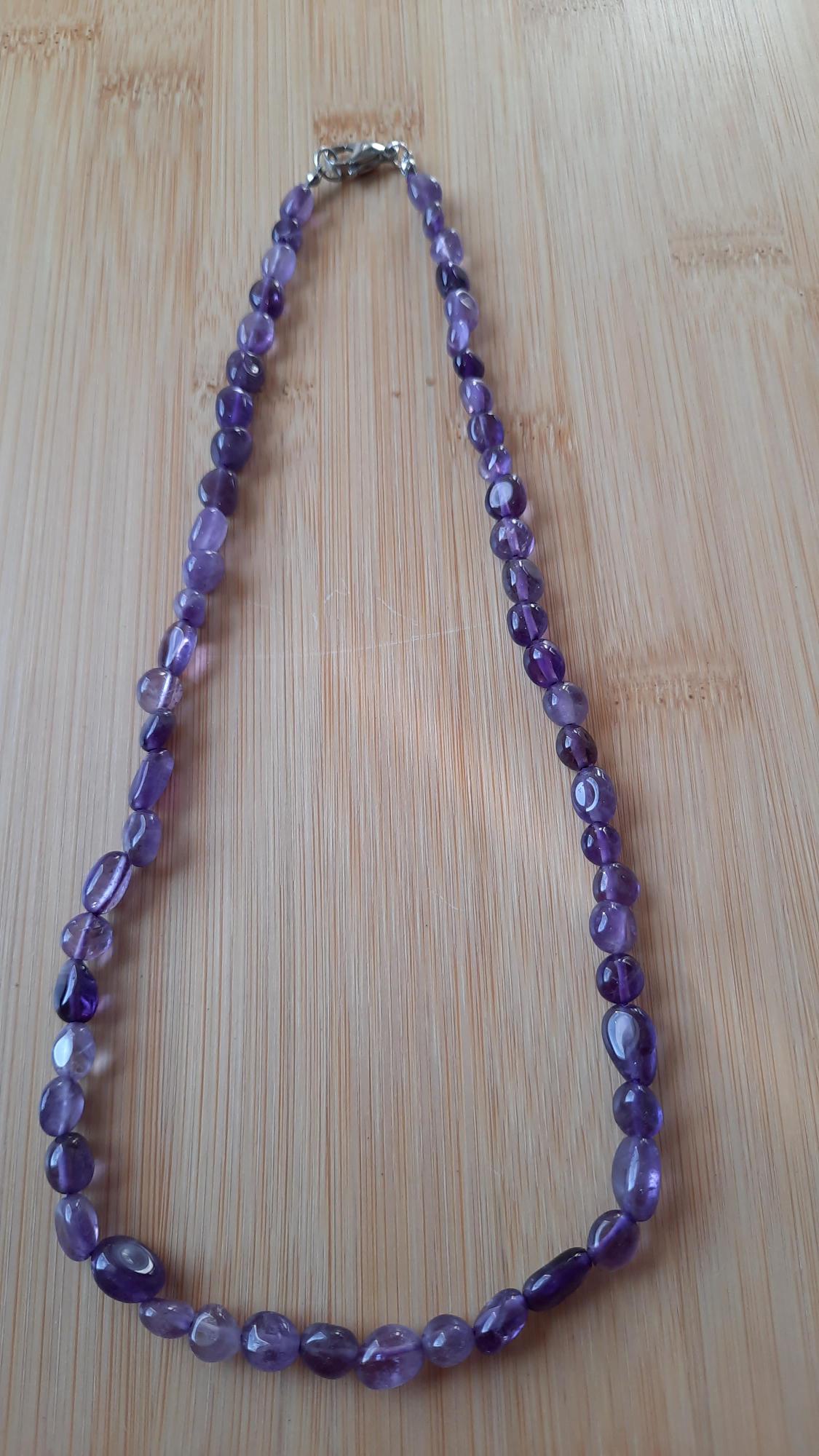 Violet Amethyst Necklace