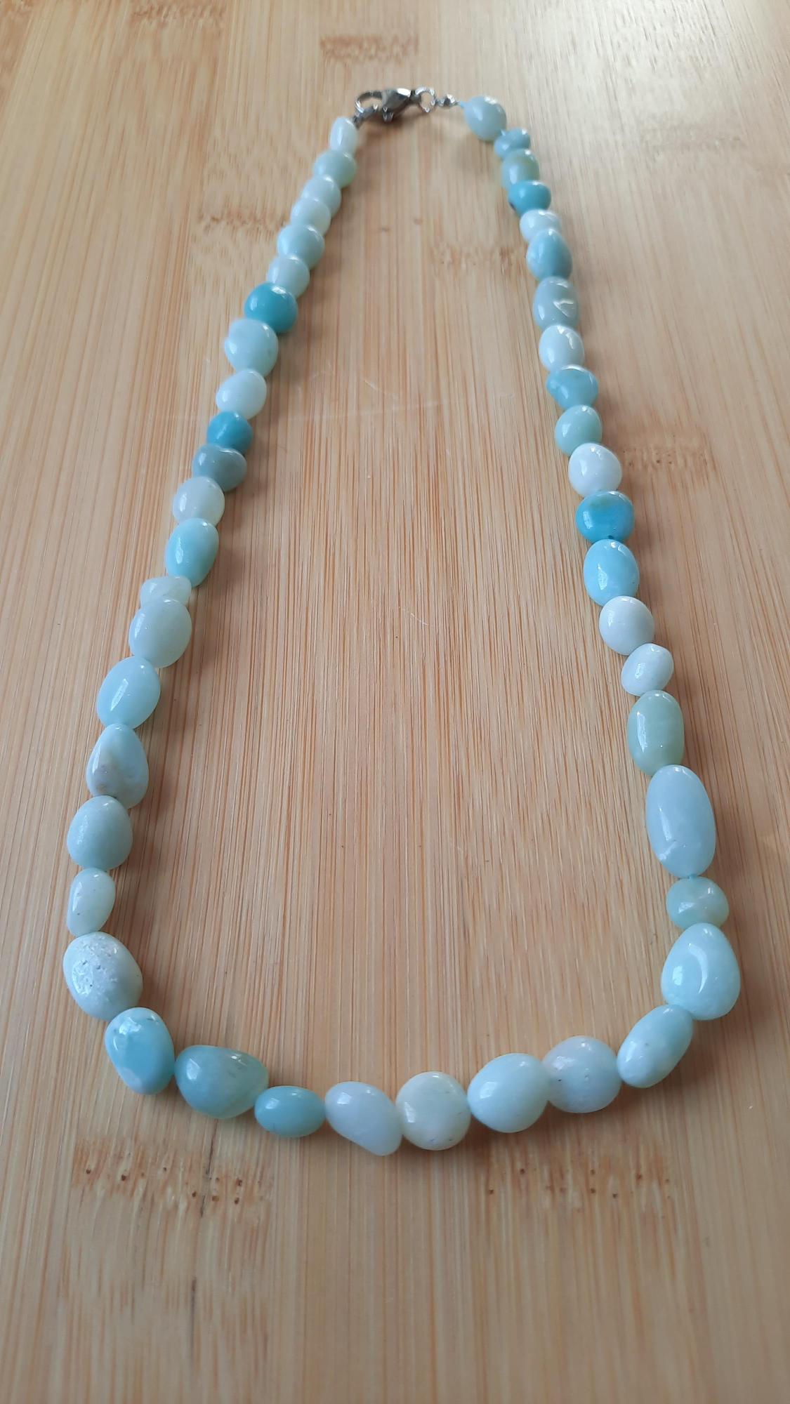 Teal Waters Amazonite Necklace