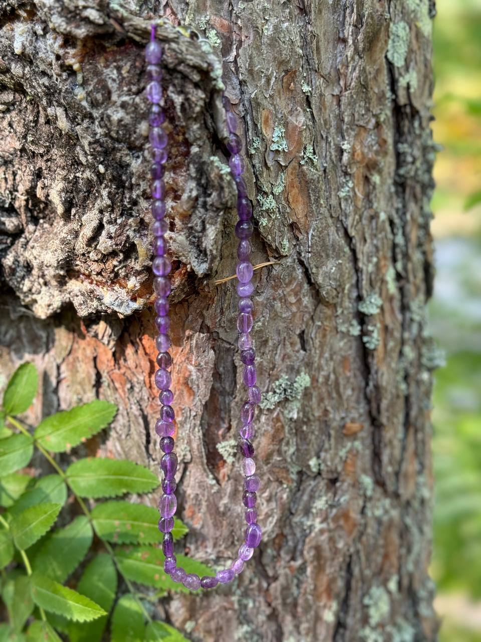 Violet Amethyst Necklace