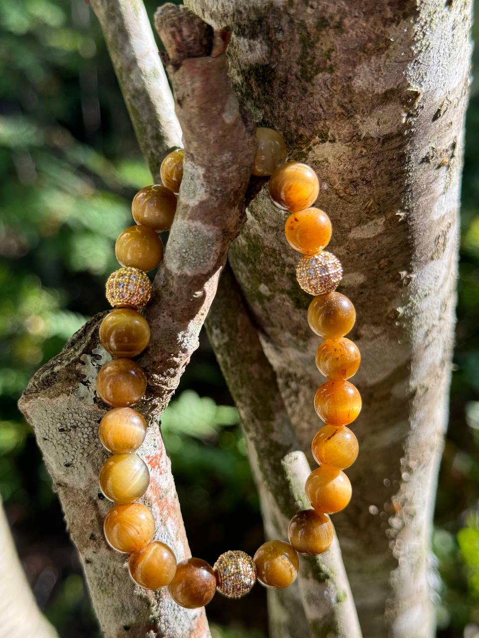 Golden Majesty Tiger Eye Bracelet